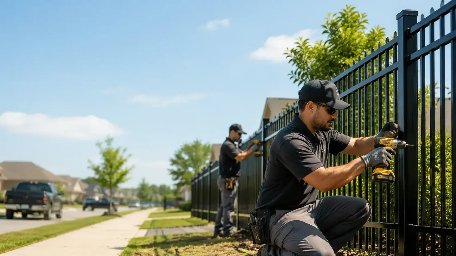 Metal Fence Installation in New Leipzig, ND